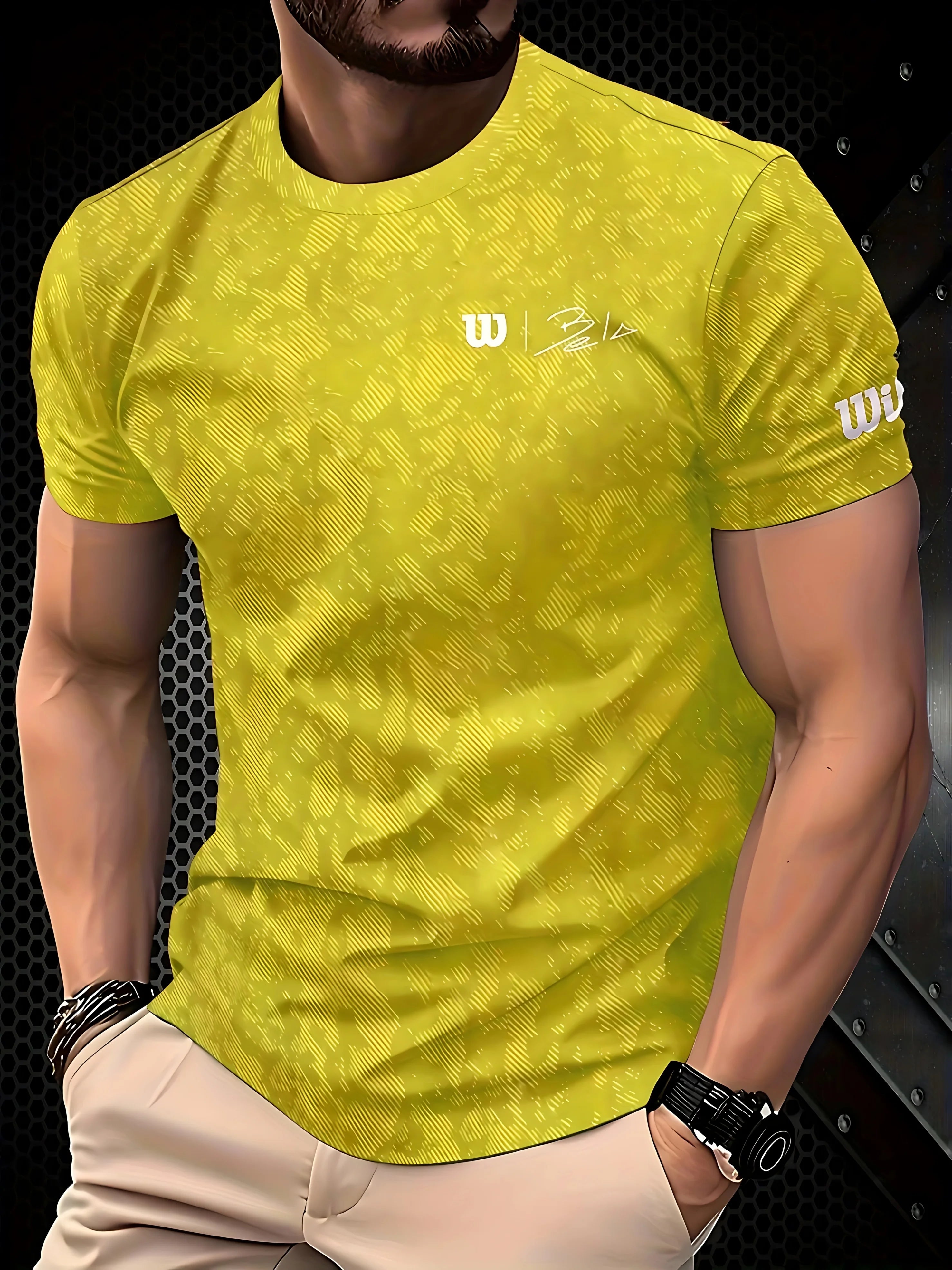 Camiseta Masculina Preta e Dourada com Estampa "King" - Luxo e Personalidade