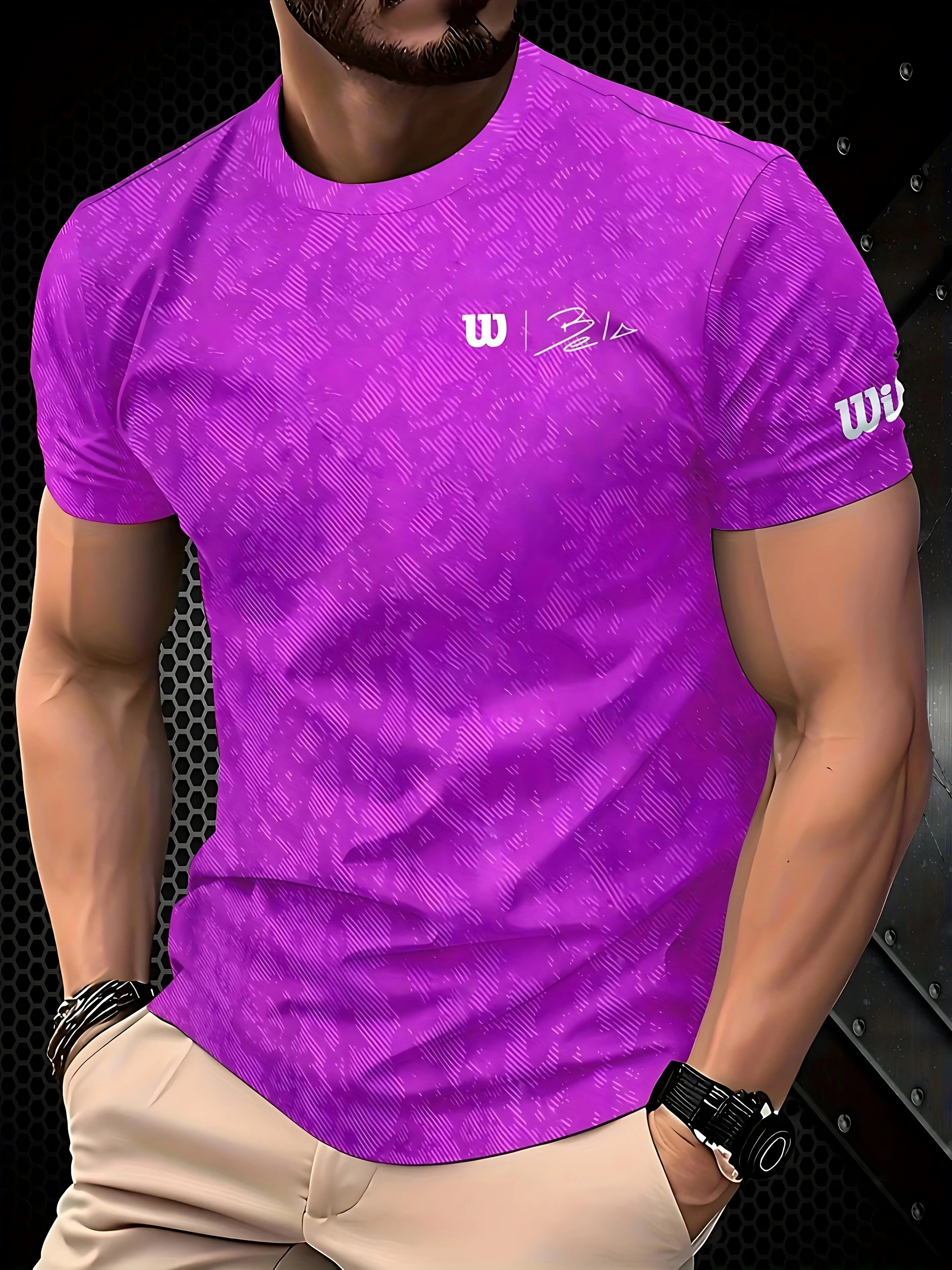 Camiseta Masculina Preta e Dourada com Estampa "King" - Luxo e Personalidade