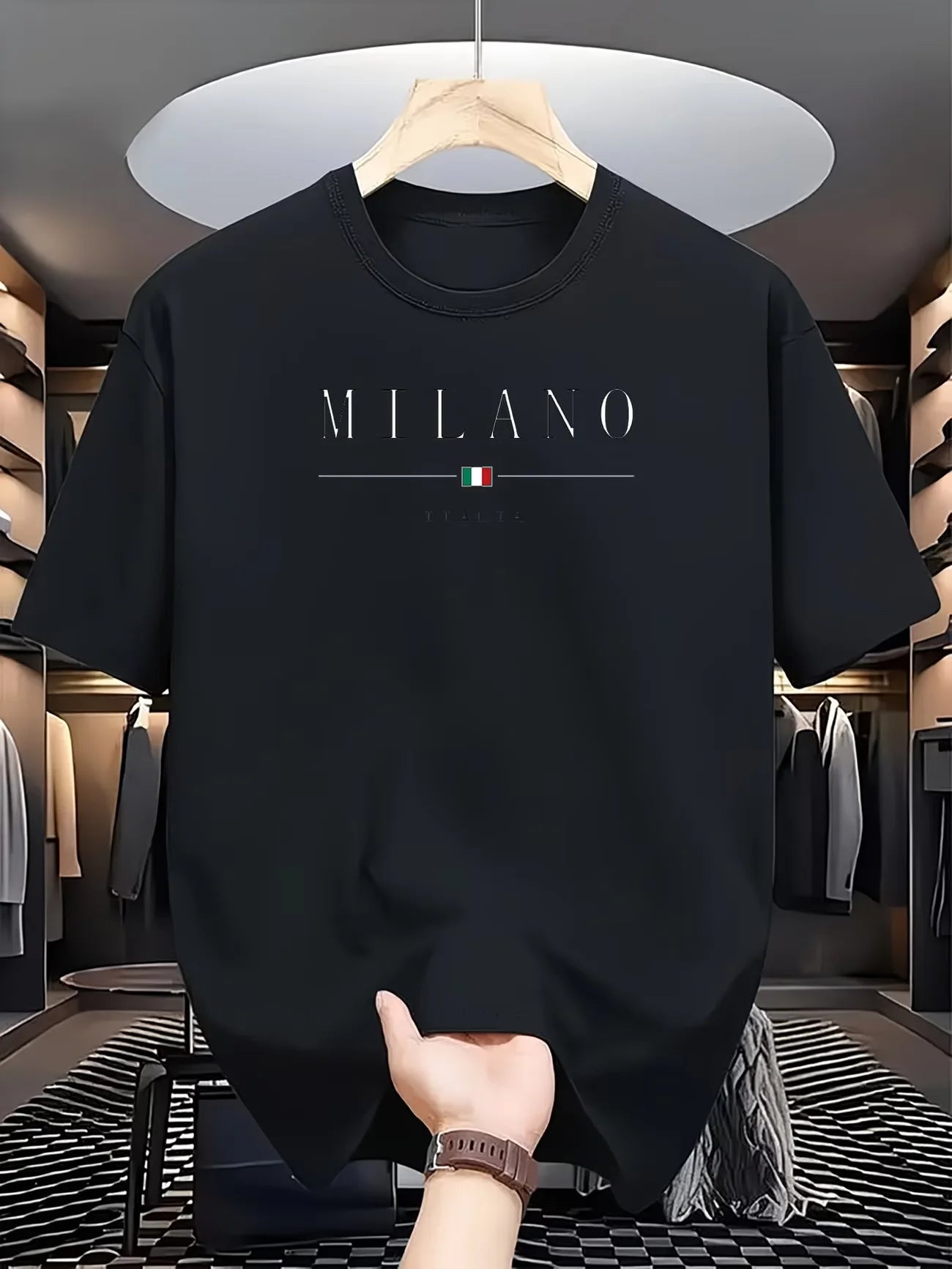 Camiseta Masculina Casual com Estampa - Manga Curta Confortável Verão