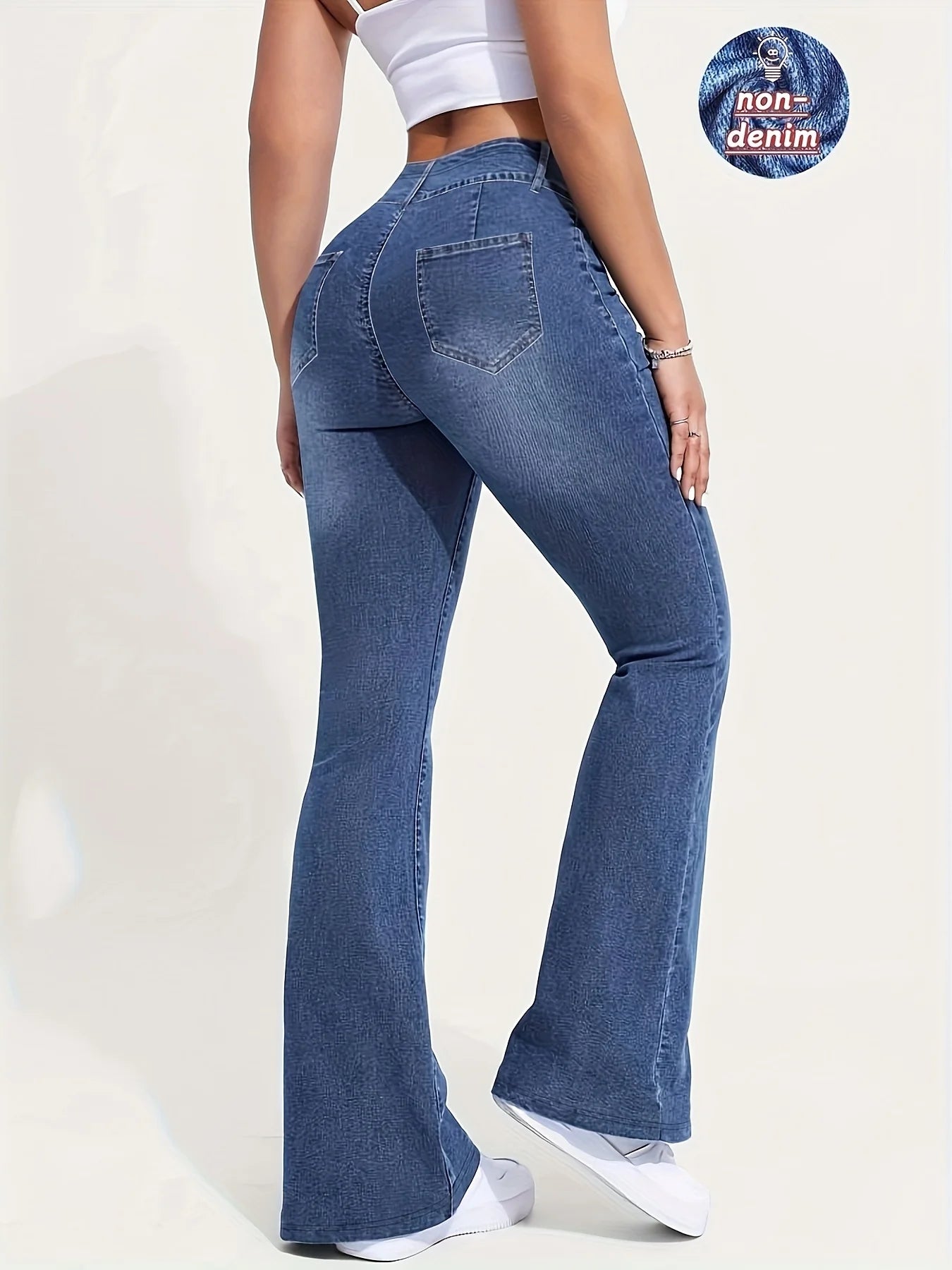 Legging Feminina Estampada Alta Elasticidade - Cintura Alta Slim Academia e Casual