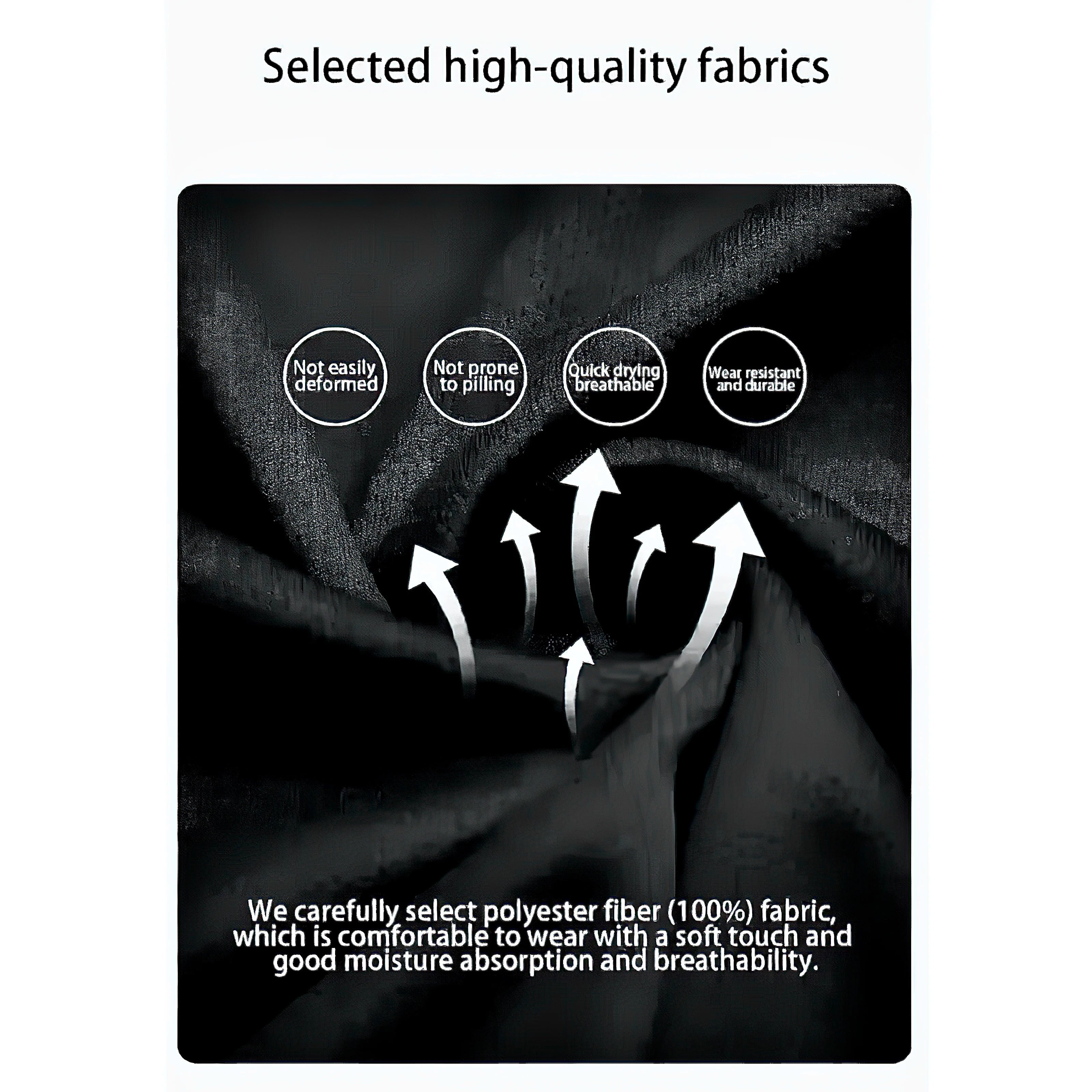 Summer 2025 new men's T-shirt Lightweight breathable casual and sporty polyester fiber outdoor men's T-shirt