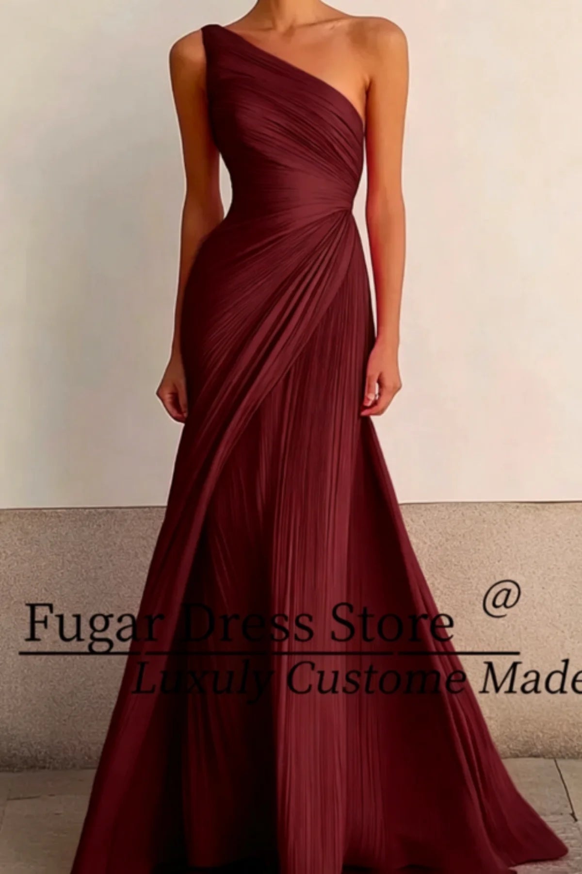 TIANTIAN Formal High-end Party Prom Dress Women Evening Dresses Sexy One Shoulder Maxi Dress платье на выпускной