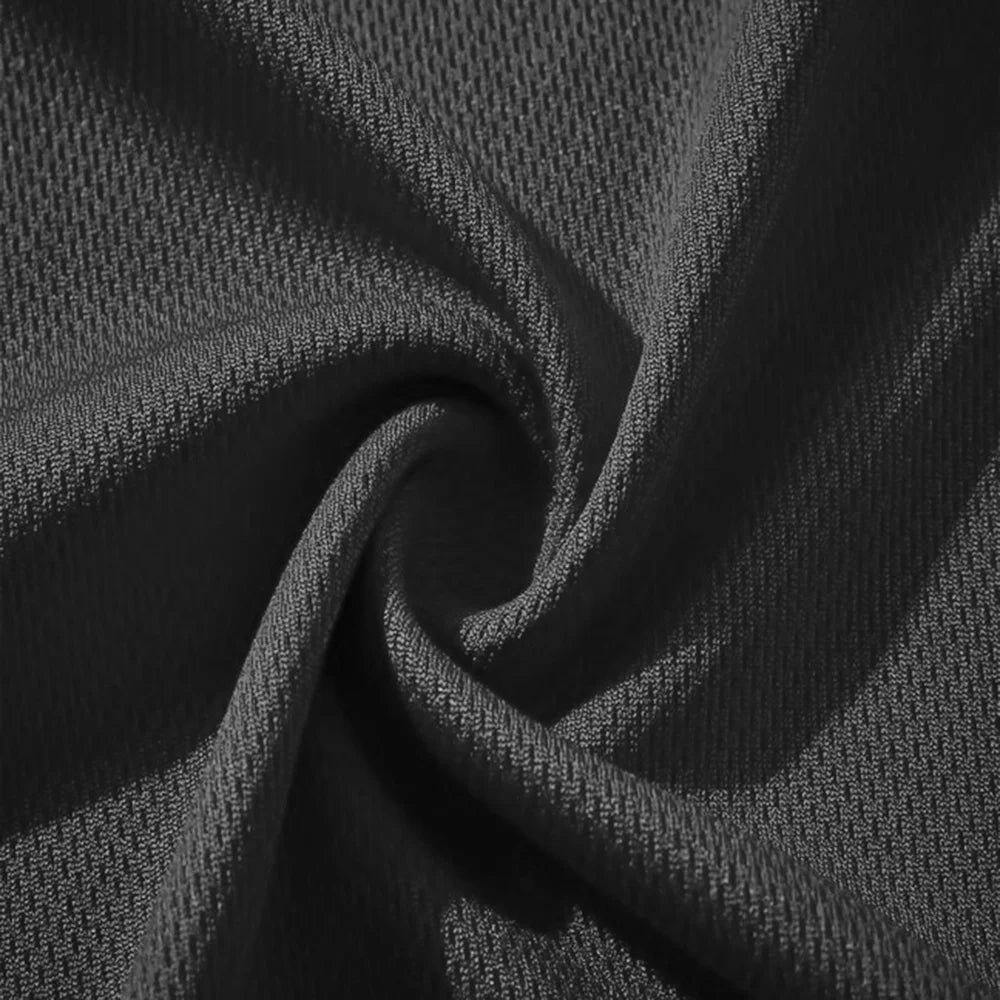 Summer 2025 new men's T-shirt Lightweight breathable casual and sporty polyester fiber outdoor men's T-shirt