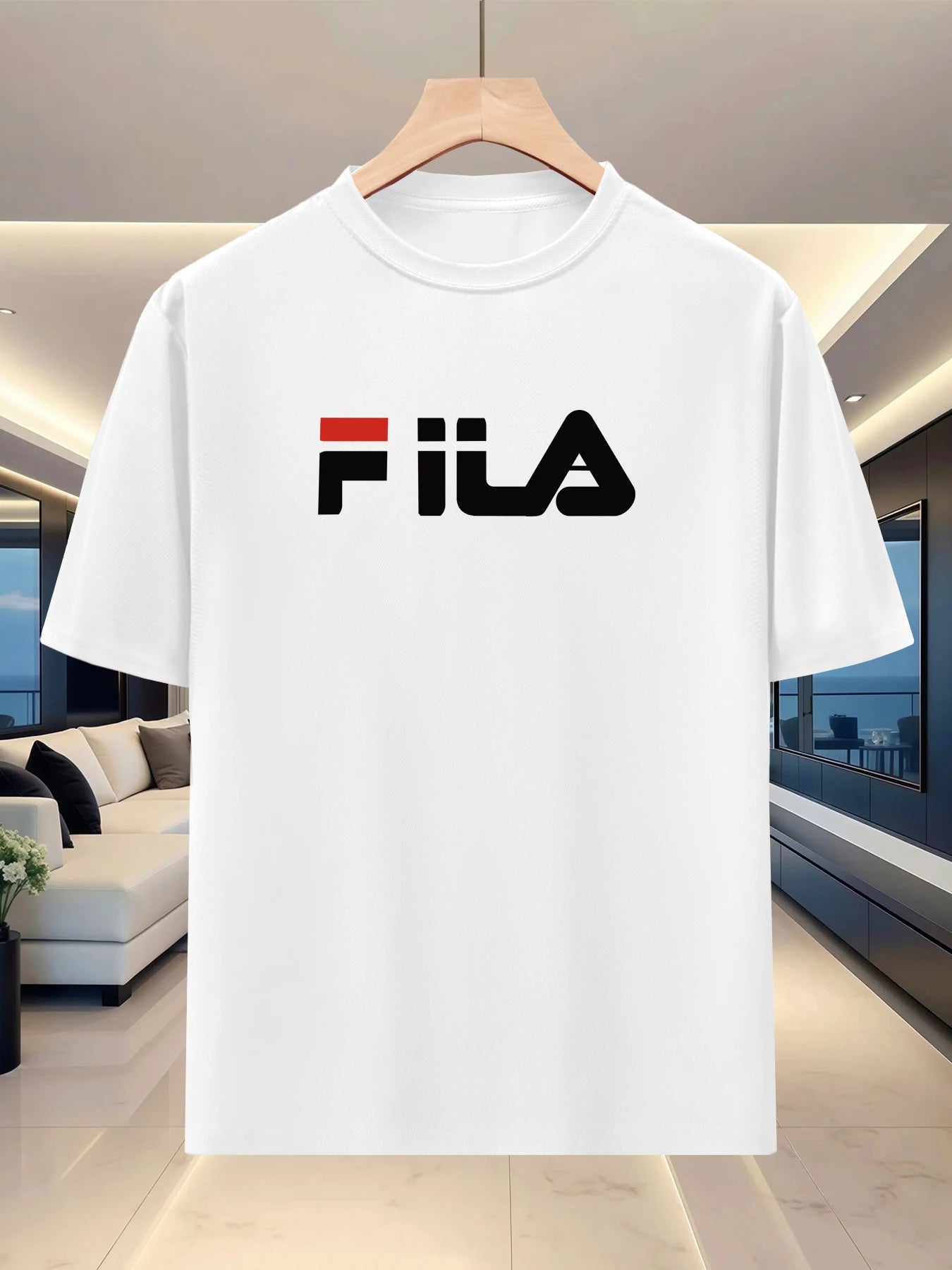Camiseta Masculina Gola Redonda - Leve Respirável Esporte e Casual Verão