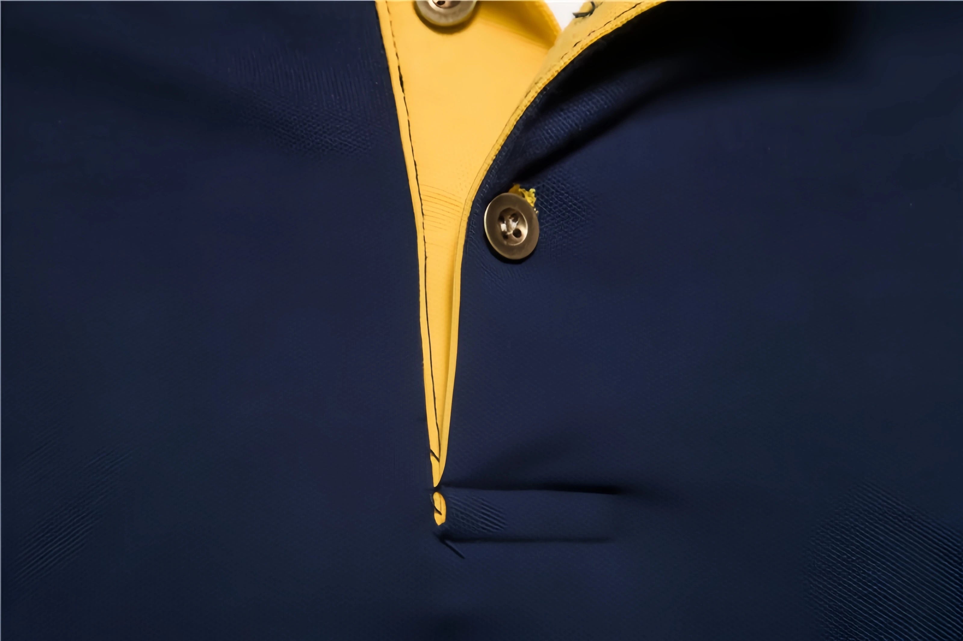 Camisa Polo Masculina de Algodão Puro com Bordado - Slim Fit Golf Casual
