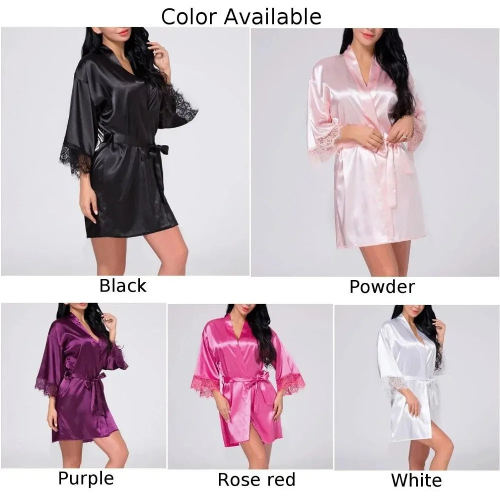 Robe Feminino Brilhante - Pijama e Camisola Sexy Fashion