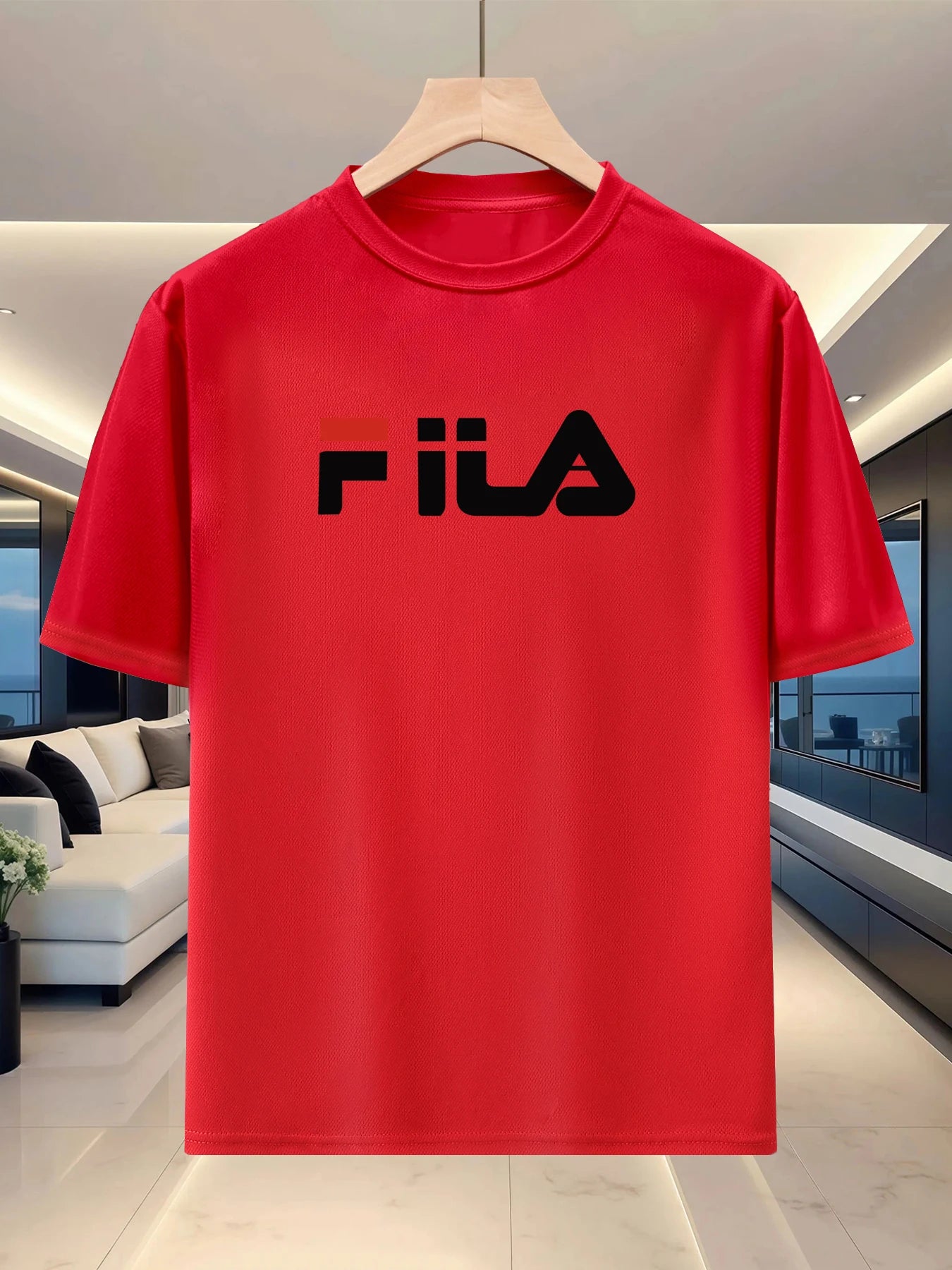 Camiseta Masculina Gola Redonda - Leve Respirável Esporte e Casual Verão