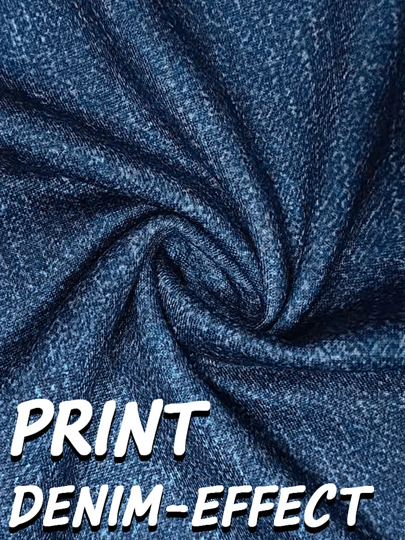 Legging Feminina Estampada Cropped - Não é Jeans, Confortável e Casual