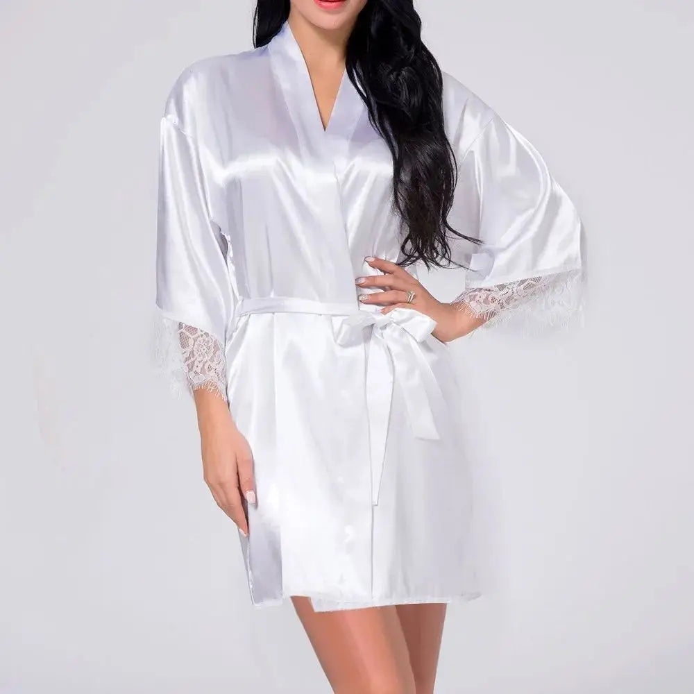 Robe Feminino Brilhante - Pijama e Camisola Sexy Fashion