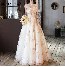 Satin Strapless Evening Prom Dresses for Women Summer 2026 Elegant Sexy Ruched Mesh Long Formal Party Show Host Dress Vestidos