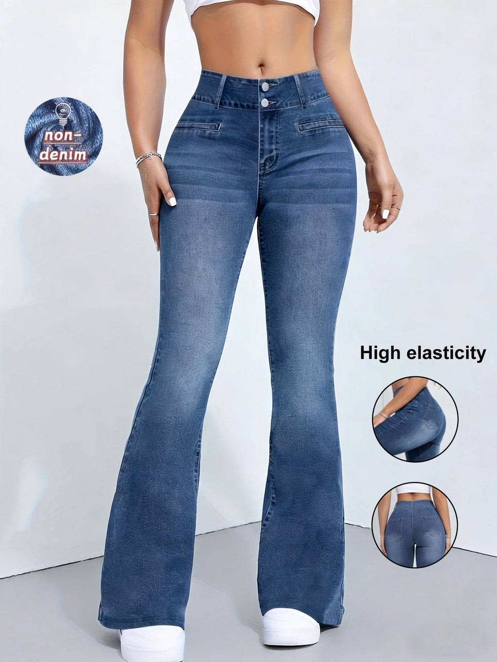 Legging Feminina Estampada Alta Elasticidade - Cintura Alta Slim Academia e Casual