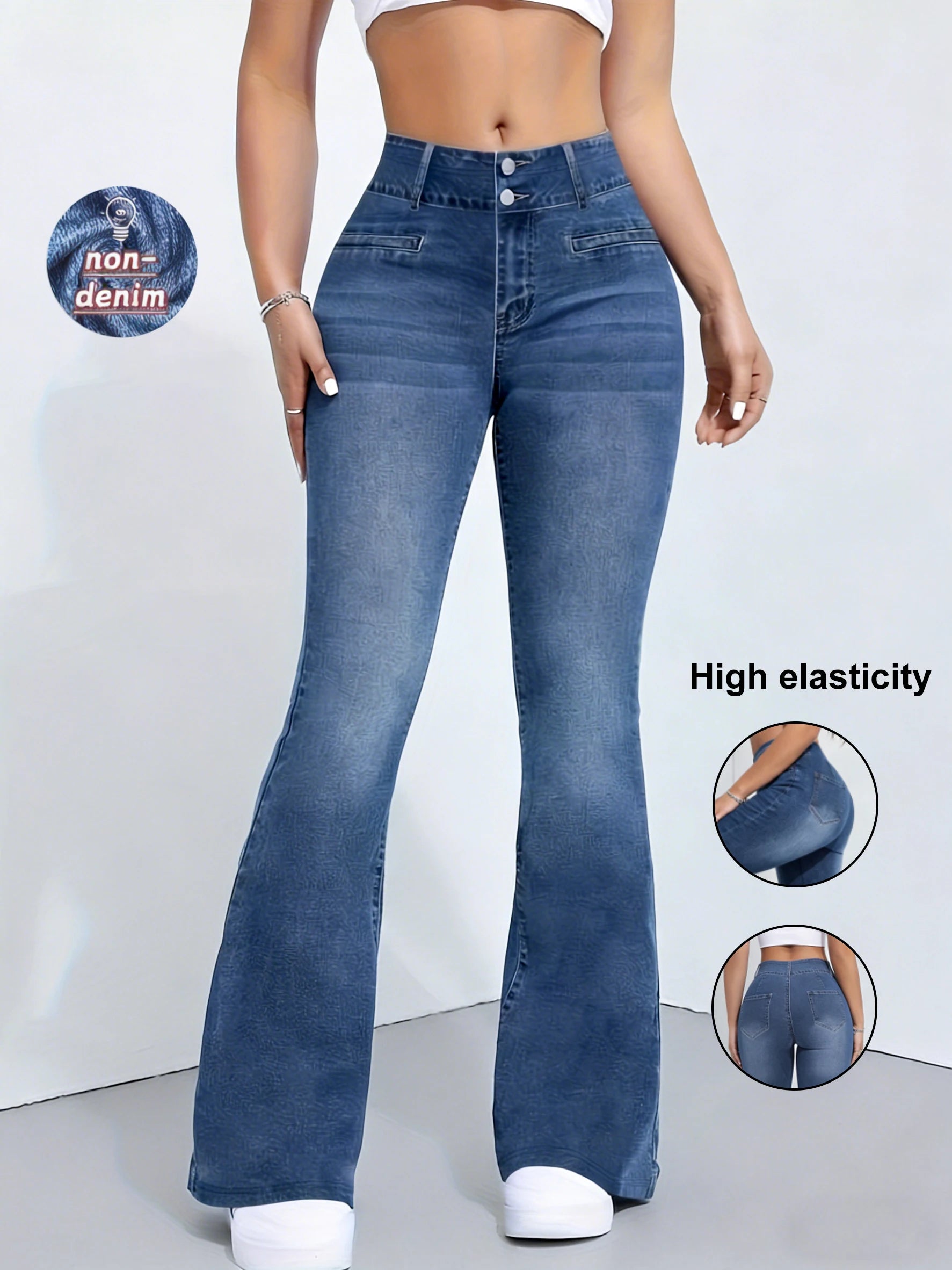 Legging Feminina Estampada Alta Elasticidade - Cintura Alta Slim Academia e Casual