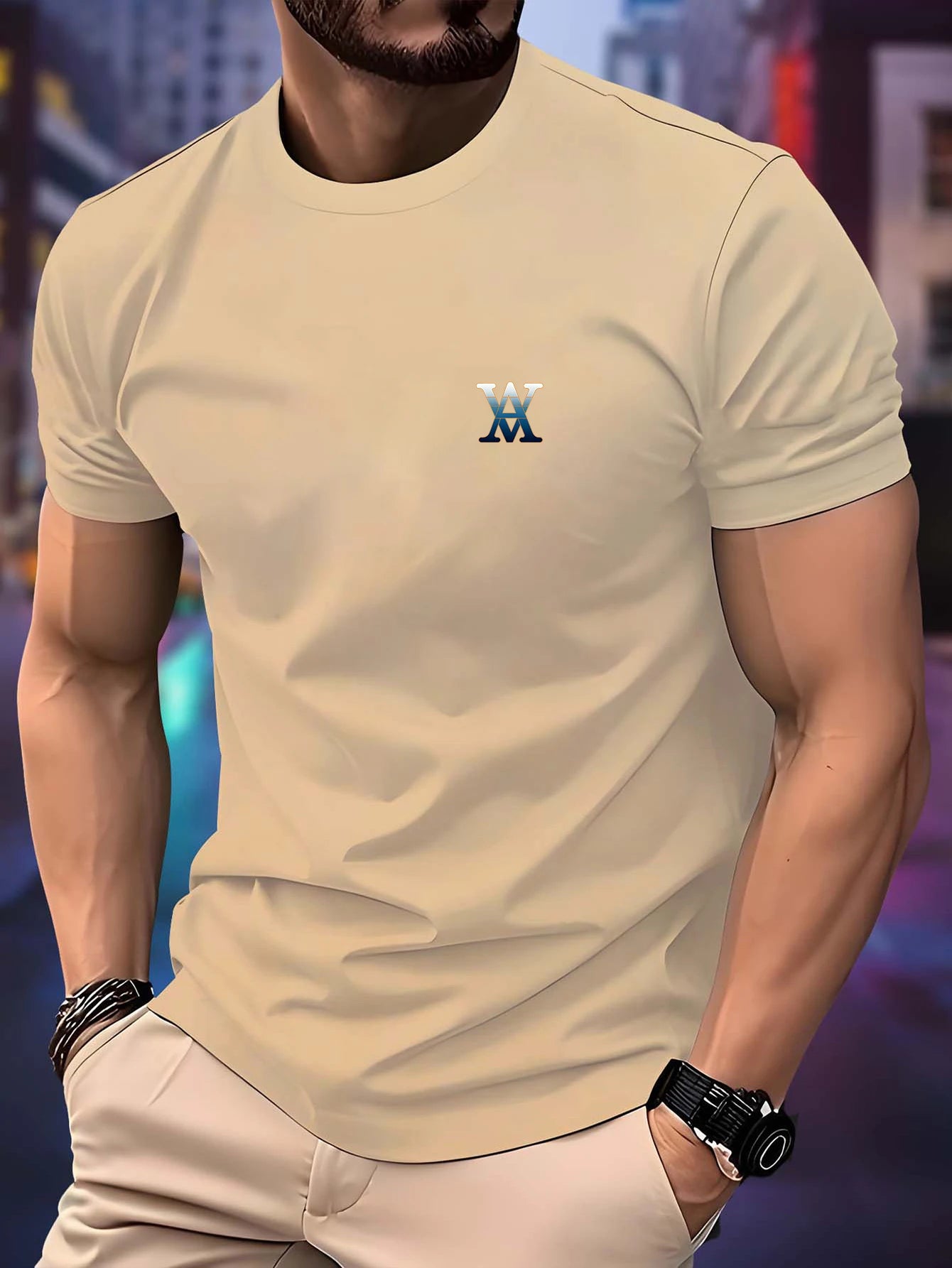 Camiseta Masculina de Corrida Secagem Rápida - Manga Curta Fitness Esportivo