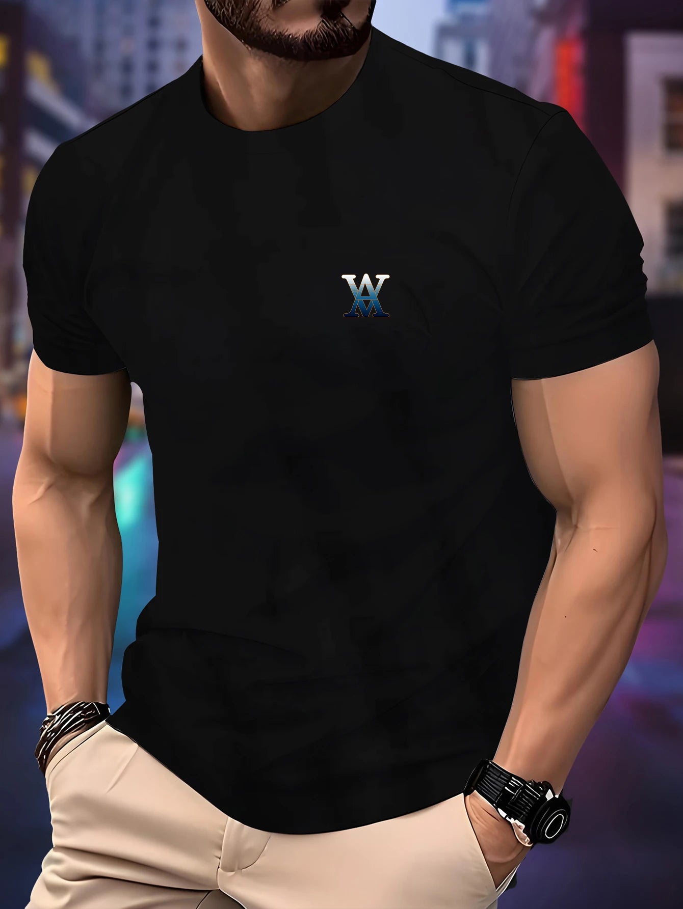 Camiseta Masculina de Corrida Secagem Rápida - Manga Curta Fitness Esportivo
