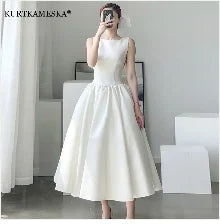 Satin Strapless Evening Prom Dresses for Women Summer 2026 Elegant Sexy Ruched Mesh Long Formal Party Show Host Dress Vestidos