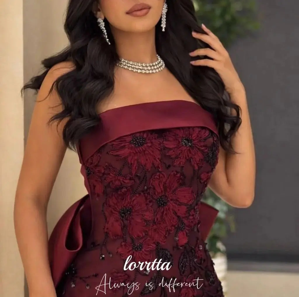Lorrtta Customized women's formal evening gowns elegant party dresses 2026 evening dress فساتين سهرة Women's Evening Dress