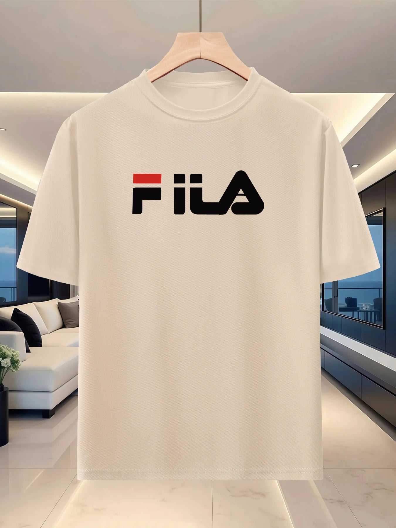 Camiseta Masculina Gola Redonda - Leve Respirável Esporte e Casual Verão
