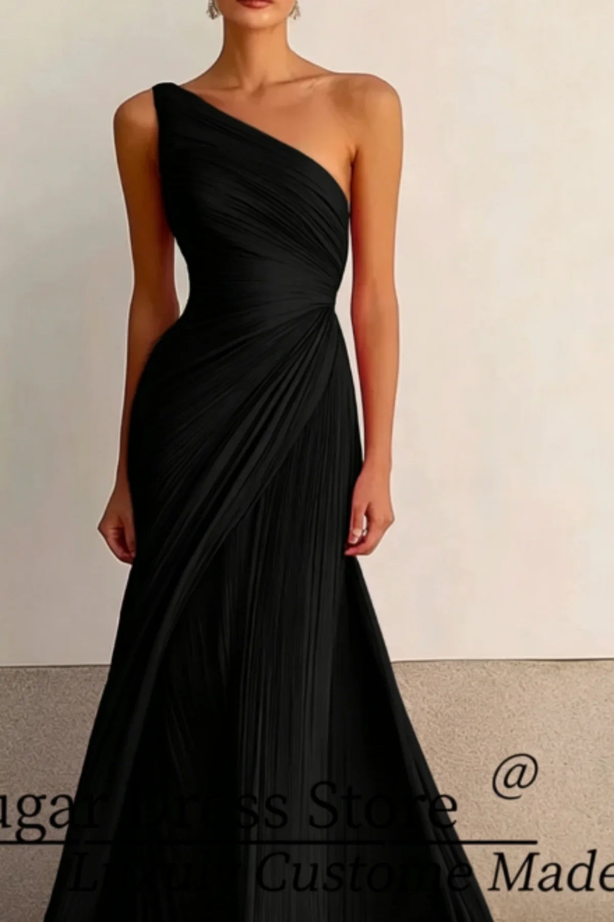 TIANTIAN Formal High-end Party Prom Dress Women Evening Dresses Sexy One Shoulder Maxi Dress платье на выпускной