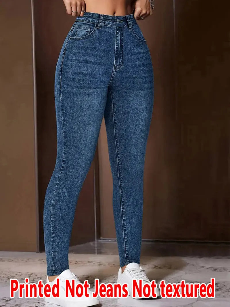 Legging Feminina Estampada Cropped - Não é Jeans, Confortável e Casual