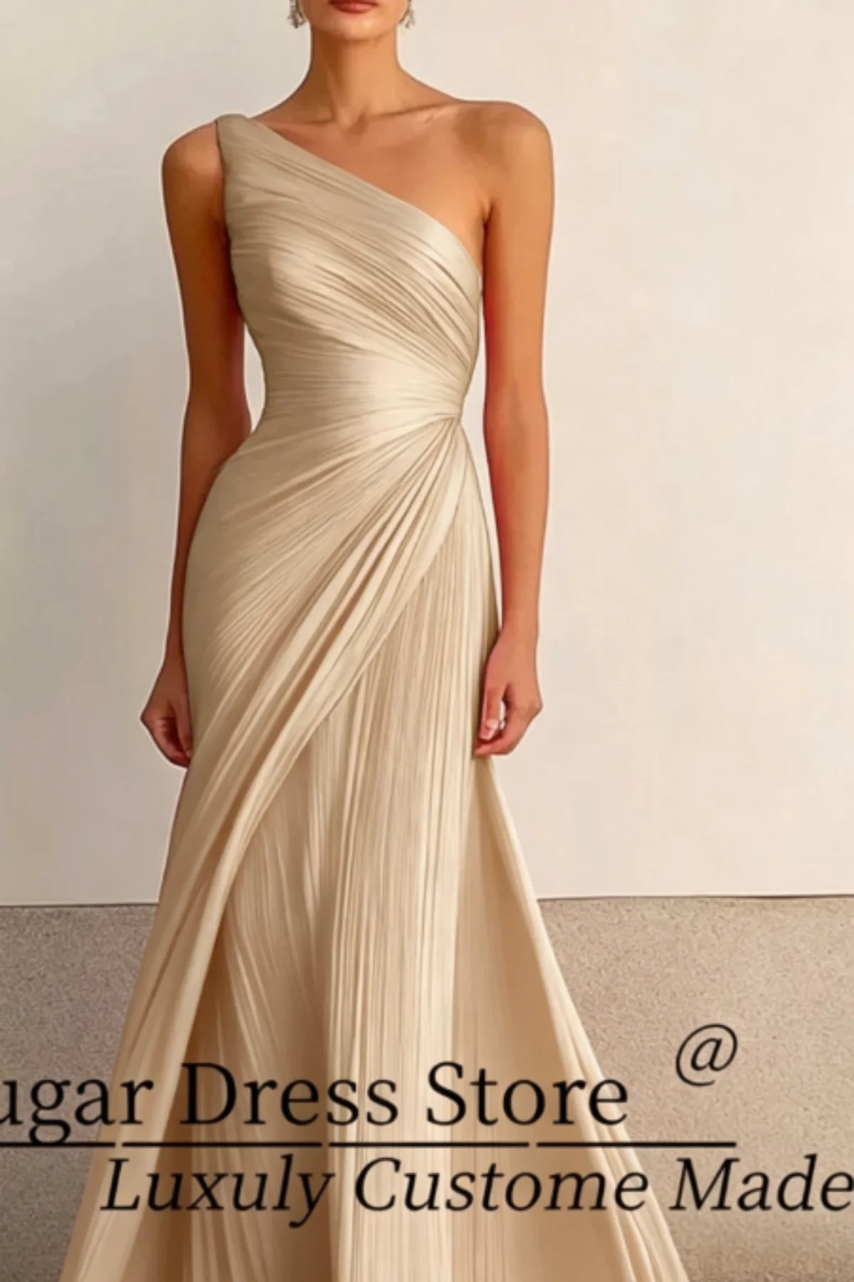TIANTIAN Formal High-end Party Prom Dress Women Evening Dresses Sexy One Shoulder Maxi Dress платье на выпускной
