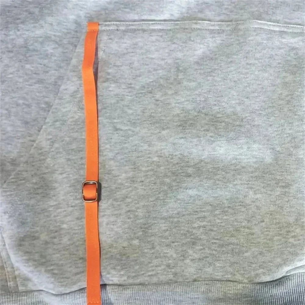Men's New Autumn and Winter Multi-pocket Zipper Long-sleeved Hoodie + Sports and Leisure Pants Two-piece Fitness Jogging Suit